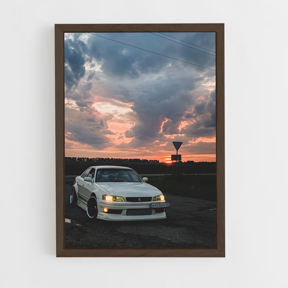 Poster incroyable Mark ii jzx – affiche Toyota (vue 5)
